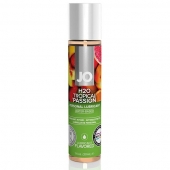 Смазка с ароматом тропических фруктов JO Flavored Tropical Passion - 30 мл. - System JO - купить с доставкой в Батайске