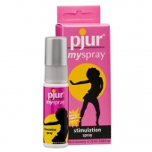 Возбуждающий женский спрей pjur MYSPRAY - 20 мл. - Pjur - купить с доставкой в Батайске