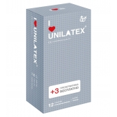 Презервативы с точками Unilatex Dotted - 12 шт. + 3 шт. в подарок - Unilatex - купить с доставкой в Батайске