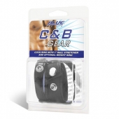 Утяжка для мошонки и пениса Cock Ring With 1  Ball Stretcher And Optional Weight Ring - BlueLine - купить с доставкой в Батайске