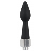 Чёрная анальная насадка для душа Anal Douche Rear Splash - Orion - купить с доставкой в Батайске