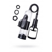 Вакуумная помпа A-toys с вибропулей и эрекционными кольцами - A-toys - в Батайске купить с доставкой