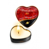 Массажная свеча с ароматом ванили Bougie Massage Candle - 35 мл. - Plaisir Secret - купить с доставкой в Батайске