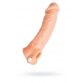 Удлиняющая насадка на пенис с вибрацией - 18,5 см. - ToyFa - в Батайске купить с доставкой