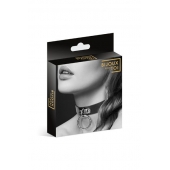 Узенький ошейник из полиуретана с кольцом - Bijoux Pour Toi - купить с доставкой в Батайске