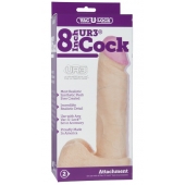 Ультрареалистичная насадка для трусиков Vac-U-Lock 8  ULTRASKYN Cock - 20,57 см. - Doc Johnson - купить с доставкой в Батайске