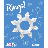 Прозрачное эрекционное кольцо Rings Gear - Lola Games - в Батайске купить с доставкой