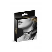 Черный чокер с двумя кольцами - Bijoux Pour Toi - купить с доставкой в Батайске