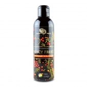 Интимный гель на водной основе JUICY FRUIT с ароматом пина колада - 200 мл. - БиоМед - купить с доставкой в Батайске