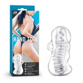 Прозрачный мастурбатор M for Men Hand Tool - Blush Novelties - в Батайске купить с доставкой