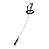 Силиконовый уретральный плаг со сменными фиксирующими кольцами Metal - ToyFa - купить с доставкой в Батайске