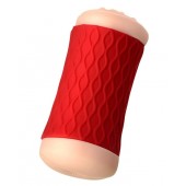 Двухсторонний мастурбатор JOS  NADIN в красном цилиндре - JOS - в Батайске купить с доставкой