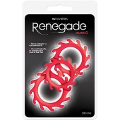 Набор из 3 красных эрекционных колец Renegade Gears - NS Novelties - в Батайске купить с доставкой
