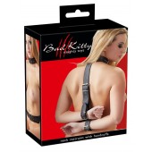 Фиксация на шею и запястья Bad Kitty Neck and Hand Restraints - Orion - купить с доставкой в Батайске