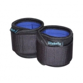 Неопреновые черно-синие наручники - Sitabella - купить с доставкой в Батайске