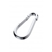 Серебристый карабин TOYFA Metal - ToyFa - купить с доставкой в Батайске