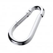 Серебристый карабин TOYFA Metal - ToyFa - купить с доставкой в Батайске