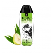 Интимный гель TOKO Pear   Exotic Green Tea с ароматом груши и зеленого чая - 165 мл. - Shunga - купить с доставкой в Батайске