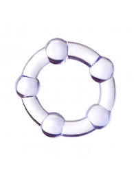 Фиолетовое эрекционное кольцо A-Toys - A-toys - в Батайске купить с доставкой