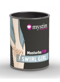 Компактный мастурбатор MasturbaTIN Swirl Girl - MyStim - в Батайске купить с доставкой
