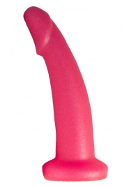 Розовый плаг-массажёр для простаты - 13,5 см. - LOVETOY (А-Полимер) - в Батайске купить с доставкой