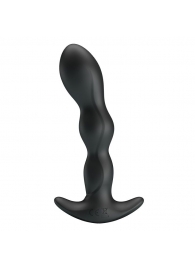 Черный анальный стимулятор простаты с вибрацией Special Anal Massager - 14,5 см. - Baile - в Батайске купить с доставкой