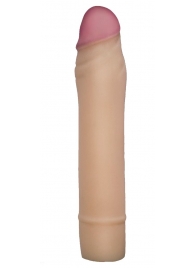 Телесная насадка-удлинитель из неоскин - 19,5 см. - LOVETOY (А-Полимер) - в Батайске купить с доставкой
