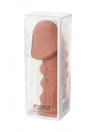 Насадка на фаллос с пузыриками, венками и ребристостью KOKOS Extreme Sleeve 09 - 12,7 см. - KOKOS - в Батайске купить с доставкой