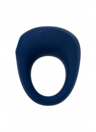 Синее эрекционное кольцо на пенис Satisfyer Ring 2 - Satisfyer - в Батайске купить с доставкой