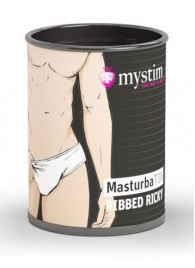 Компактный мастурбатор MasturbaTIN Ribbed Ricky - MyStim - в Батайске купить с доставкой