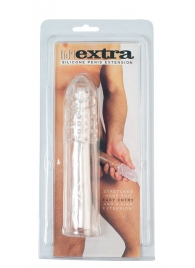 Насадка-удлинитель из прозрачного силикона LIDL EXTRA SILICONE PENIS EXTENSION - Seven Creations - в Батайске купить с доставкой