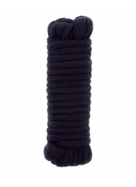Чёрная веревка для связывания BONDX LOVE ROPE - 5 м. - Dream Toys - купить с доставкой в Батайске