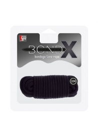 Черная веревка для связывания BONDX LOVE ROPE - 10 м. - Dream Toys - купить с доставкой в Батайске
