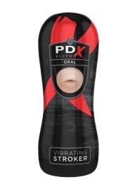 Мастурбатор-ротик Vibrating Oral Stroker - Pipedream - в Батайске купить с доставкой