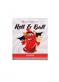 Стимулирующий презерватив-насадка Roll   Ball Cherry - Sitabella - купить с доставкой в Батайске