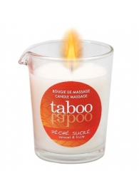 Массажное аромамасло с афродизиаками для женщин RUF Taboo Peche sucre - 60 гр. - RUF - купить с доставкой в Батайске