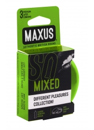 Презервативы в железном кейсе MAXUS Mixed - 3 шт. - Maxus - купить с доставкой в Батайске