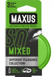Презервативы в железном кейсе MAXUS Mixed - 3 шт. - Maxus - купить с доставкой в Батайске