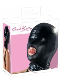 Черная эластичная маска на голову с отверстием для рта - Orion - купить с доставкой в Батайске