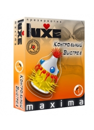 Презерватив LUXE Maxima  Контрольный Выстрел  - 1 шт. - Luxe - купить с доставкой в Батайске