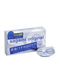 Ультратонкие презервативы Sagami Original QUICK - 6 шт. - Sagami - купить с доставкой в Батайске