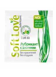 Пробник лубриканта на водной основе Soft Love - 3 гр. - Биоритм - купить с доставкой в Батайске