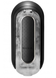 Черный мастурбатор Flip Zero с вибрацией - Tenga - в Батайске купить с доставкой