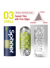 Мастурбатор SPINNER Shell - Tenga - в Батайске купить с доставкой