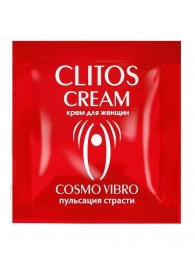 Пробник возбуждающего крема для женщин Clitos Cream - 1,5 гр. - Биоритм - купить с доставкой в Батайске