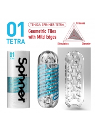 Мастурбатор SPINNER Tetra - Tenga - в Батайске купить с доставкой