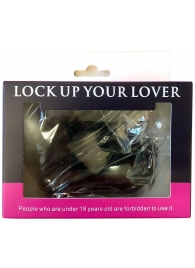 Черные меховые наручники Love с ключиками - Baile - купить с доставкой в Батайске