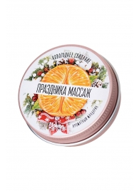 Массажная свеча «Праздника массаж» с ароматом мандарина - 30 мл. - ToyFa - купить с доставкой в Батайске