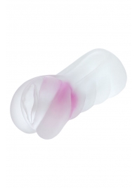 Прозрачный реалистичный мастурбатор Juicy Pussy Crystal Rose - ToyFa - в Батайске купить с доставкой