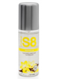 Лубрикант на водной основе Stimul8 Flavored Lube с ванильным ароматом - 125 мл. - Stimul8 - купить с доставкой в Батайске